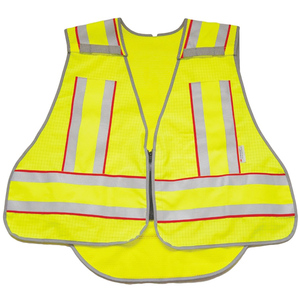 Chaleco de Seguridad de Alta Visibilidad con Múltiples Bolsillos, Chaleco Reflectante para Construcción, Logotipo Personalizado, Venta al Por Mayor - Product Image 1