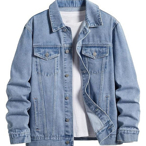 Men's Purple Denim Jacket Vintage Casual Turn-down Collar Regular Sleeve Solid Color Cotton Washed Breathable Winter Wear <b>Sherpa</b> - Product Image 6