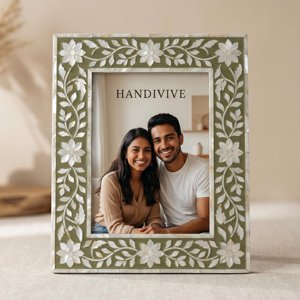 Wall and tabletop picture <b>frame</b> with mother of pearls inlay for family photo <b>gallery</b> cheapest price - Product Image 4