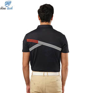 Polo de golf de alta calidad para hombre, polo deportivo de poliéster transpirable de secado rápido para entrenamiento de golf profesional - Product Image 3