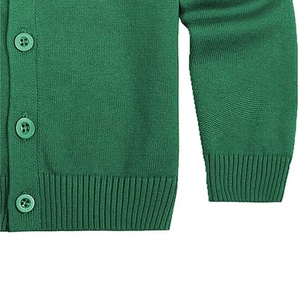 Tiki Taka Sports Breathable Knitted V-neck Lace Men's <b>Cardigan</b> <b>Sweater</b> Customized Winter Wool/Nylon Anti-Wrinkle Patchwork - Product Image 6