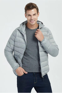 เสื้อแจ็คเก็ตพัฟเฟอร์คุณภาพสูง แห้งเร็ว สวมใส่สบาย สำหรับทุกเพศ ราคาขายส่งจากโรงงาน รับผลิตตามสั่ง ออกแบบสีและโลโก้ได้ - Product Image 3