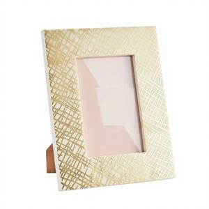 Regalo Promocional/De Felicitación Perfecto, Marco de Fotos Cuadrado Vertical Hecho a Mano con Incrustaciones de Hueso, Marcos de Fotos Únicos para Pared - Product Image 2