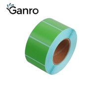 Etiquetas Adhesivas para Códigos de Barras de Primera Calidad, 40x30mm 60x40mm, Resistentes al Agua, Aceite y Rayones, Fuerte Adhesión por Fusión en Caliente, en Promoción