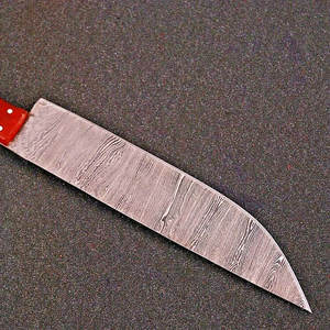 Cuchillo de Cocina de Acero de Damasco Hecho a Mano de Alta Calidad, Mango de Madera Natural, Duradero y Ecológico para Cocina Profesional y Doméstica - Product Image 5