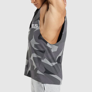 Latest Design Wholesale High Quality <b>Men</b> <b>Singlets</b> OEM Service Cheap Price Breathable <b>Men</b> <b>Singlets</b> - Product Image 3