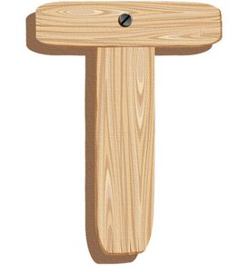 Personalized Wooden Letter Christmas Hanging Ornament For Kids <b>Room</b> Festive Holiday Decoration Display - Product Image 1