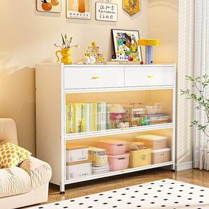 Armoire de rangement multifonctionnelle avec panneau perforé, design gain de place, grande capacité pour l'organisation de l'entrée et de la maison - Product Image 2