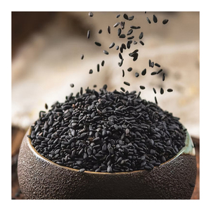 Graines de sésame noir biologiques d'origine indienne, graines entières de qualité supérieure pour la cuisine, la pâtisserie et les smoothies - Product Image 1