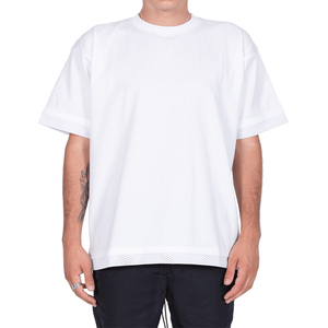 T-shirt noir surdimensionné pour homme, t-shirts grande taille, t-shirts amples avec impression personnalisée, t-shirts brodés - Product Image 6