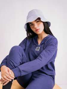 Sweat-shirts décontractés en toile unie pour femmes - Entièrement personnalisables, haute qualité pour l'automne/hiver/printemps, logo sur le devant, prix abordable - Product Image 3