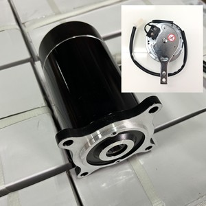 มอเตอร์ DC24V 500W 5700RPM พร้อมเบรก 4Nm 12W X084020T สำหรับขับเคลื่อน Python 8 ENVOY 8 รุ่นทดแทน C09-067-01000 สกู๊ตเตอร์เคลื่อนที่ ไต้หวัน - Product Image 1