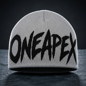 Custom Gray Knit Beanie Hat Black Custom Logo Ribbed <b>Winter</b> <b>Cap</b> Unisex Streetwear Fashion Headwear Wholesale Manufacturer OEM - Product Image 5