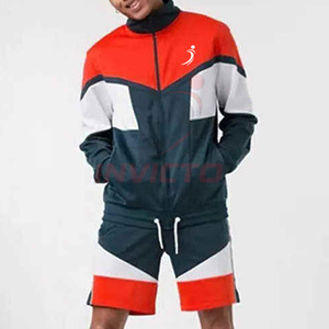 Modern Fitness Men Windbreaker Shorts <b>Set</b> <b>Crafted</b> With Premium Finish Men Windbreaker Shorts <b>Set</b> Daily Outdoor Use - Product Image 5