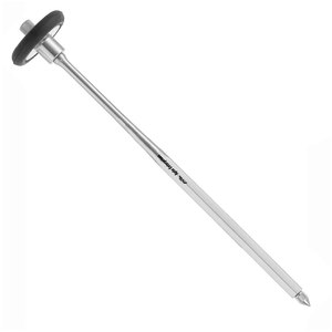 Marteau de réflexes neurologiques de diagnostic manuel, tête en caoutchouc, manche en acier inoxydable, CE, marteau de percussion Babinsky 40 mm 22,0 cm - Product Image 6