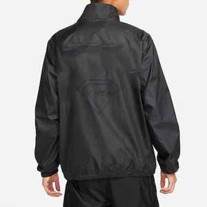 Custom Black Tracksuit Windbreaker Set Waterproof Sports <b>Jacket</b> and Pants Bulk Manufacturer Wholesale OEM Training Apparel - Product Image 3