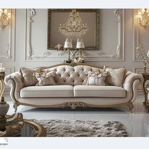 Luxury Tufted Chesterfield <b>Sofa</b> Living Room <b>Sofa</b> Set Furniture Royal Classic <b>Sofa</b> Set <b>Antique</b> <b>Sofa</b> set Fiber Upholstered <b>Sofa</b> - Product Image 1