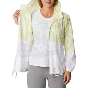 เสื้อแจ็คเก็ตกันลมผู้หญิงแบบใหม่ ดีไซน์ใหม่ ขายส่ง เสื้อแจ็คเก็ตกันลมผู้หญิงแบบครอปขายดี - Product Image 4