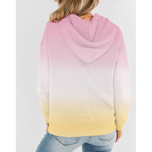 Sudadera con Capucha para Mujer, de Doble Cara, Tejido Interlock, Felpa de Algodón, Transpirable, Color Sólido, Personalizable en la Parte Delantera, Envíos desde Red de Suministro Global - Product Image 5