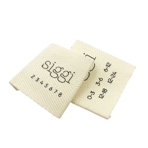 Étiquettes tissées personnalisées en damassé avec logo pour les marques de vêtements, les t-shirts, les robes et les vêtements streetwear - Product Image 6