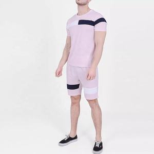 Conjunto de Pantalones Cortos Deportivos de Verano Unisex, Transpirables, Talla Grande, Casuales, Estampados, Ecológicos, con Camiseta de Manga Corta, Ligeros, de 2 Piezas - Product Image 4