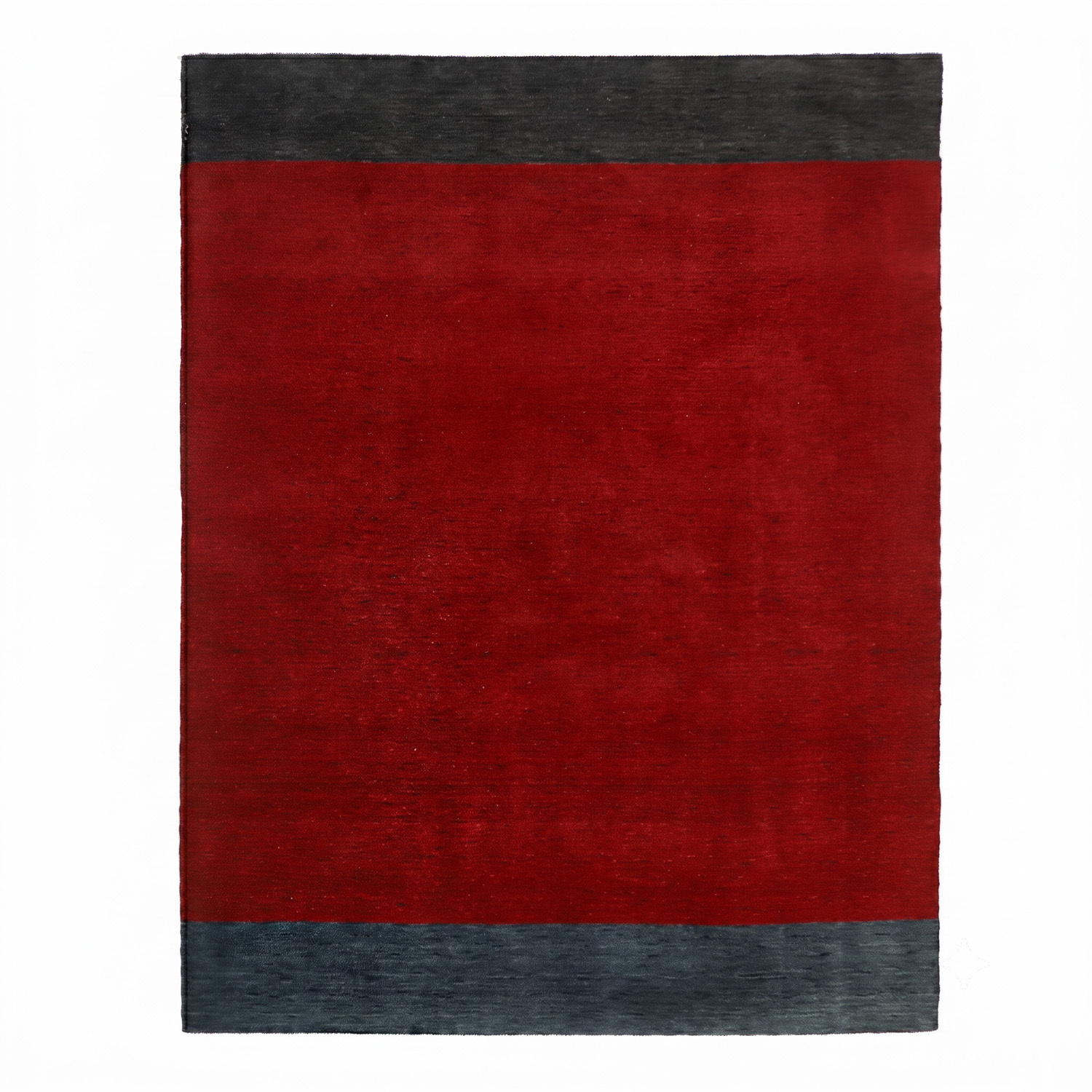 Rouge profond et anthracite