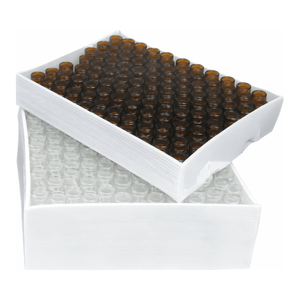 Borosilicate Sample <b>Vials</b> 20-60 mL with 24-400 Screwcaps for Laboratory Storage - Product Image 2