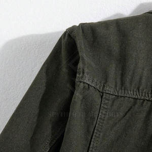 Chaquetas Casuales de Invierno de Secado Rápido para Hombre, 100% Algodón, Cuello Alto y Logotipo Frontal, Transpirables, Ecológicas, Precio al por Mayor - Product Image 4