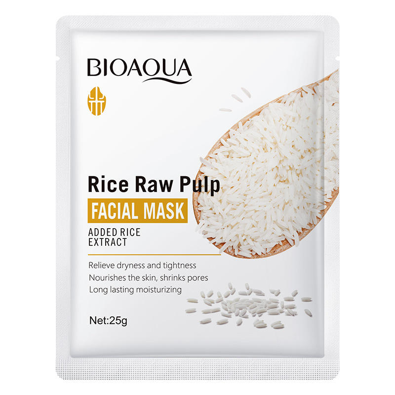 Mascarilla facial de arroz