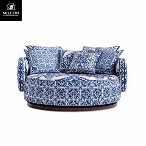 Ventes directes d'usine beau velours 1 siège canapé en tissu maison meubles <span class=keywords><strong>de</strong></span> salon doux luxe canapé Chesterfield canapé - Product Image 6