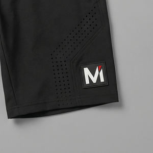 Pantalones Cortos Deportivos Elásticos Negros de Primera Calidad para Unisex, Transpirables, para Gimnasio, Correr, Entrenamiento, Secado Rápido, Ropa Deportiva MI - Product Image 2