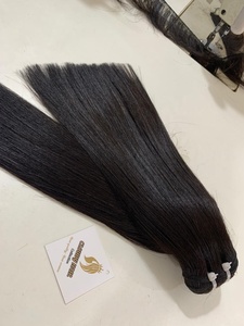 Mejor Precio Cabello Liso Natural 100% Sin Procesar Virgen Vietnamita de Alta Calidad Grado 10A Extensiones de Cabello Remy Base de Seda 100g - Product Image 4