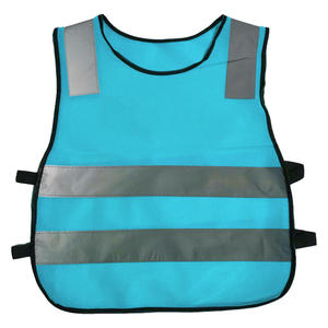 PLAYER'S POINT High Visibility Breathable Waterproof Windproof Safety <b>Vest</b> Reflective Stripes Zipper Closure Unisex Workwear - Product Image 6