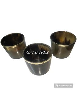 Cuerno de búfalo europeo náutico pulido grande Cuerno natural de gran calidad Vaso vikingo Elegante Animal Decoración del hogar - Product Image 5