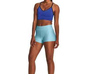 Shorts de compression tendance pour femmes, taille haute élastique, en polyamide, pour fitness, entraînement, course, yoga, gym - Product Image 6