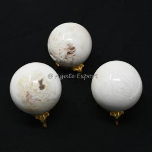 Venta al por mayor de cristales naturales piedras curativas Bola de piedras preciosas Esferas de cuarzo rosa para la decoración del hogar - Product Image 5