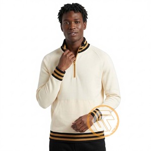 Sudadera con Cierre de Cremallera GREEK TREASURES Alpha Solid 100% Algodón Felpa Bordada de Invierno para Hombre, Transpirable y de Secado Rápido, 500g, Venta al Por Mayor - Product Image 1