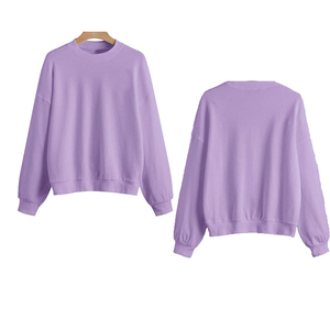 เสื้อฮู้ดผู้หญิงสำหรับฤดูหนาว ผ้าฝ้ายผสม 100% แขนยาว สวมใส่ง่าย สบาย ทันสมัย พร้อมโลโก้ด้านหน้า - Product Image 4