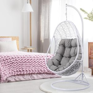 Chaise suspendue en rotin pour patio extérieur, conception robuste et durable, pour projets de mobilier de jardin, commande en gros, OEM, sélectionnez 84 plus - Product Image 1