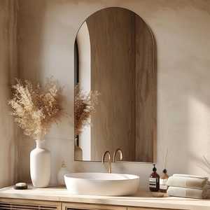 Minimalist <b>Mirror</b>, Tall Luxury <b>Mirror</b>, Sleek Decorative <b>Mirror</b>, Stylish <b>Mirror</b>, Large Bathroom <b>Mirror</b> - Product Image 1