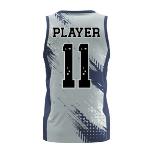 Uniformes de Baloncesto Personalizados para Hombre, Tallas Grandes, Transpirables, que Absorben la Humedad, Impresos por Sublimación, 100% Poliéster - Product Image 3
