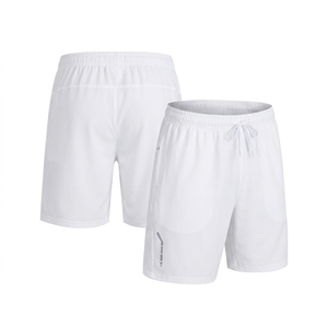 Pantalones Cortos Deportivos Personalizados para Hombre, Talla Grande, de Verano, Secado Rápido, Transpirables, Holgados, con Cintura Elástica, Color Sólido, para Correr y Gimnasio - Product Image 5