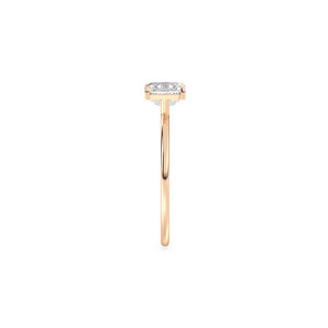 Anillos Solitarios REYES Personalizables de Plata de Ley 925 con Baño de Rodio y Oro de 14K, Joyería Fina con Certificación GRA, Moissanita de 1.12 Quilates - Product Image 5