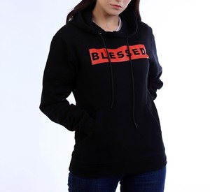 Sweat-shirt à capuche en molleton de coton pour femme, style streetwear décontracté, coupe ample, chaud pour l'hiver - Product Image 2
