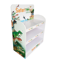 1/10 ans de supports de présentation de boutique d'électronique, robustes, conception directe, en carton, socle avec crochets