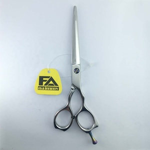 Tijeras de Barbero con Borde Biselado Afilado y Tornillo Ajustable, Acabado Satinado, Tijeras Super Cut - Product Image 2