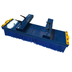 Cepillo Industrial Azul para Limpieza de Suelos de Almacenes y Patios, Accesorio para Montacargas - Product Image 4