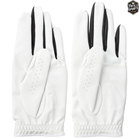 Gants de golf unisexes en cuir Cabretta respirant, couleurs et logo personnalisés, antidérapants, pour la main gauche, sport