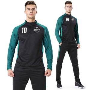 Football Training Soccer Team Survêtement à vendre Hommes Survêtements Tenues 2 Piece Jogger Fitness Set - Product Image 2