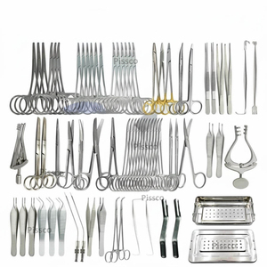 Boîte à instruments pour césarienne PISSCO avec couvercle, ensemble d'instruments chirurgicaux pour césarienne, ensemble d'instruments obstétricaux pour césarienne - Product Image 5